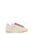 Lanvin 'Lite Curb' White Low Top Sneakers With Oversized Multicolor Laces In Leather Woman WHITE