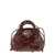 HEREU Hereu Bombon Medium Leather Handbag BROWN