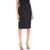 Versace Wool Silk Pencil Skirt BLACK