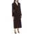 Dolce & Gabbana Shaped Coat In Wool And Cashmere MARRONE SCURO 4