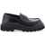 Dolce & Gabbana Brushed Leather Loafers NERO
