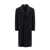 Valentino Garavani Valentino Garavani Wool Blend Coat Black