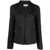 MM6 Maison Margiela Mm6 Maison Margiela Pinstripe Padded Suit Jacket BLACK