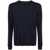 MD75 Md75 Wool Basic Crew Neck Sweater Clothing BLUE