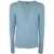 MD75 MD75 CASHMERE CREW NECK SWEATER CLOTHING BLUE