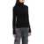 Ganni Turtleneck Sweater With Back Cut Out BLACK