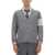 Thom Browne 4Bar Stripe Cardigan GREY