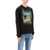 Versace Crew-Neck Sweatshirt With City Lights Print BLACK PRINT
