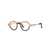 THEO EYEWEAR Theo Eyewear Eyeglasses BLACK, BRONZE