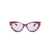 Factory900 Factory900 Sunglasses MOTTLED RED, PURPLE