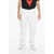 Jil Sander Cotton And Linen-Blend Denims With Wide Leg 22Cm White