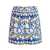 Valentino Garavani Valentino Garavani Blue, White And Black Cotton Bermuda Shorts MULTI BLUE