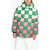 KhrisJoy Damier Shades Puffer Jacket With Check Pattern Multicolor