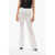 Ermanno Scervino Chenille Palazzo Pants With Side Zip White