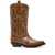 Ganni Ganni Mid Shaft Embroidered Western Boot Shoes BROWN