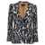 Tom Ford Tom Ford Animal Print Single-Breasted Blazer MULTICOLOR