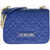 Moschino Love Moschino Faux Leather Quilted Shoulder Bag With Lm-Logo Blue