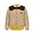 LC23 Lc23 'Paneled' Down Jacket Beige