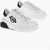 Moschino Love Leather Star50 Low Top Sneakers With Contrasting Detail White