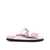 Palm Angels Palm Angels Leather Logo Sandals Pink