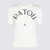 Patou Patou White Cotton T-Shirt WHITE