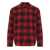 Woolrich WOOLRICH MADRAS CHECK RED AND BLACK SHIRT Red