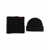 DSQUARED2 DSQUARED2 Scarf and beanie set BLACK