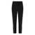 TWINSET TWINSET BLACK CROPPED PANTS WITH BUTTONS Black
