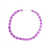 Clips Necklace 26 bezels Purple