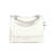 LANCEL White rabat bag M White