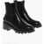 TOD'S Carrion Sole Leather Chelsea Booties 5Cm Black