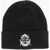 MSFTSREP Solid Color Beanie With Embroidered Logo Black