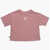 Converse All Star Chuck Taylor Solid Color Crew-Neck T-Shirt With Log Pink