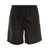 Off-White Black Swim Trunks with Diag Print at the Back in Polyester Man BLACK