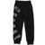 Nike Air Jordan Solid Color Joggers With Side Print Black