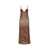 ALANUI Alanui Long Dresses. BROWN