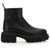 Off-White Leather Boot BLACK