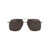 Alexander McQueen Alexander McQueen SUNGLASSES 001 RUTHENIUM RUTHENIUM GREY