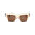 Bottega Veneta Bottega Veneta Sunglasses 003 NUDE NUDE BROWN