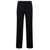 Dolce & Gabbana Black Straight Pants With Welt Pockets In Wool Woman Black