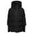TATRAS 'Azara' Black Hooded Down Jacket with Logo Detail in Nylon Woman BLACK