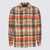 Isabel Marant ISABEL MARANT MULTICOLOUR WOOL CHECK CASUAL JACKET RED