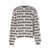 Balenciaga Balenciaga Allover Logo Wool Crewneck Jumper WHITE