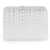 Marc Jacobs The Monogram Metallic Mini Compact Wallet SILVER BRIGHT WHITE