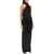 GIUSEPPE DI MORABITO Draped-Jersey Maxi Dress BLACK