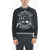 MSFTSREP Organic Cotton Crew-Neck Sweater With Contrast Embroidery Black