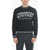 MSFTSREP Organic Cotton Crew-Neck Sweater With Contrast Embroidery Black