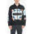 MSFTSREP Cootn Twill Hydrogen Wave Jacket With Gradient Print Black