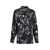 Victoria Beckham Victoria Beckham Printed Silk Shirt Black