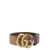 Gucci GUCCI GG MARMONT BUCKLE LEATHER BELT CAMEL